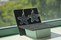 Clear Starfish Earrings
