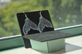 Clear Mermaid Tail Earrings