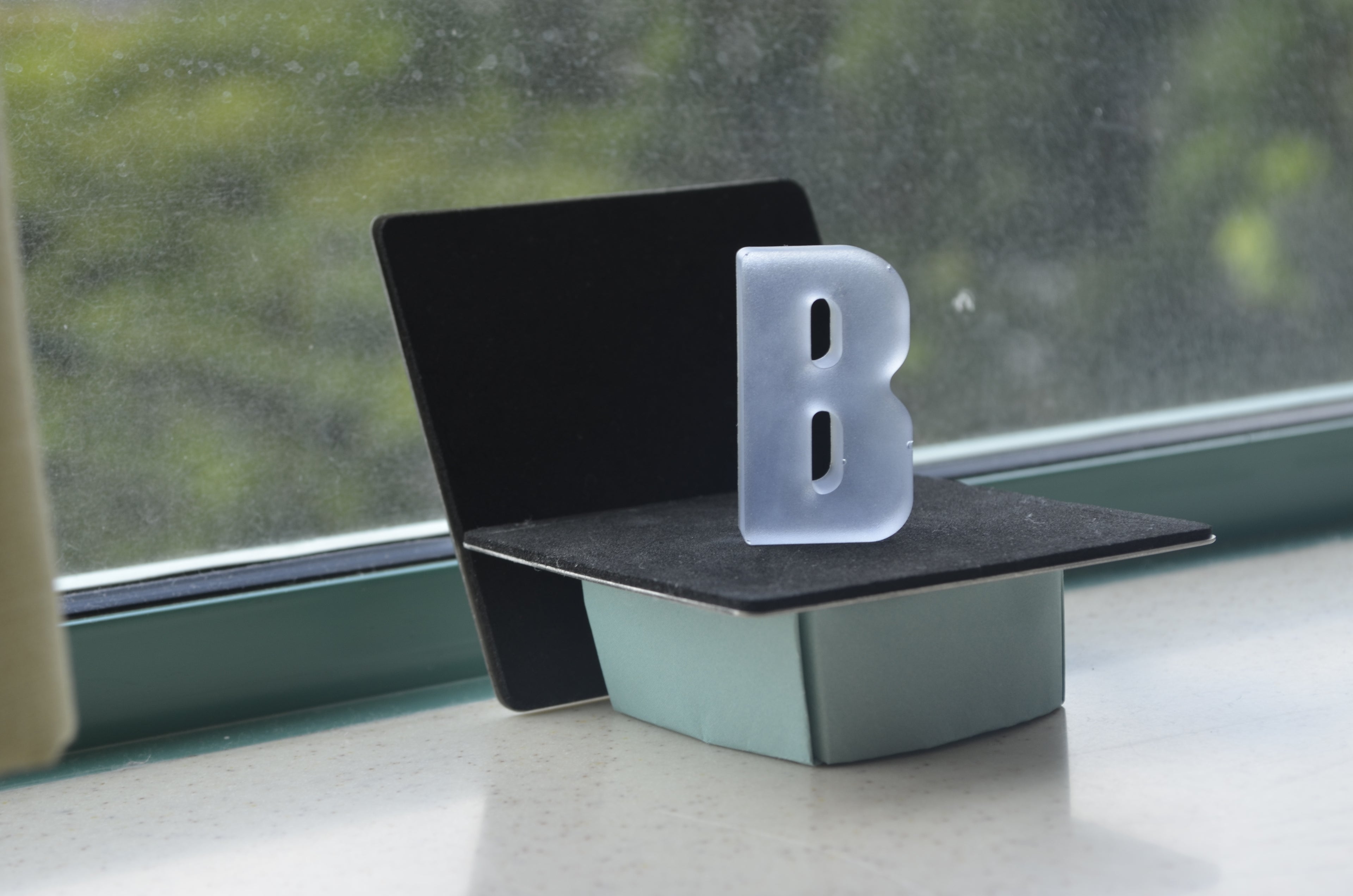 Blue Letter B