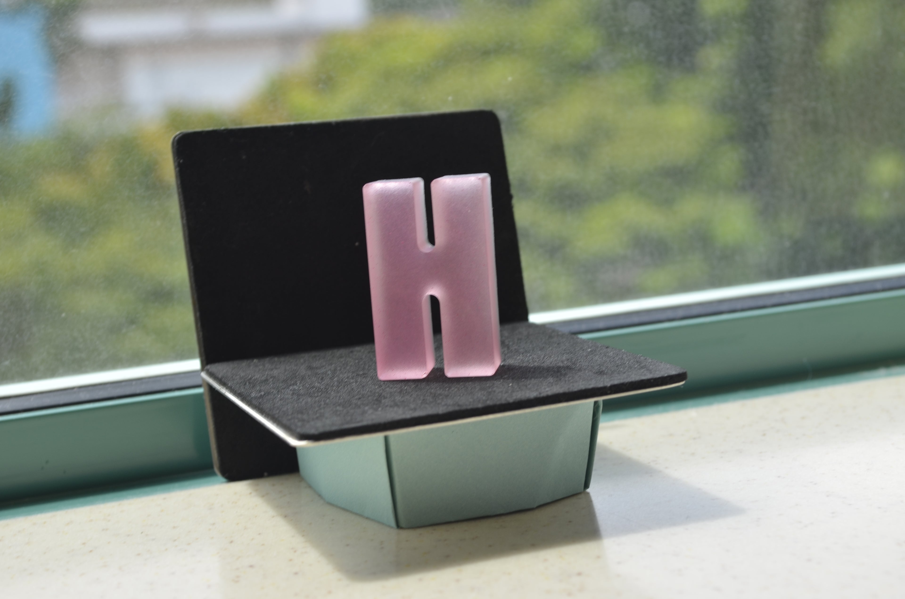 Pink Letter H
